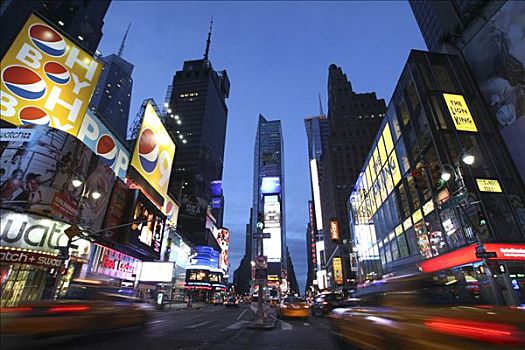 时代广场,曼哈顿,市中心,纽约,美国