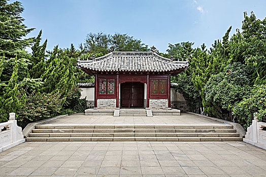 古典中式建筑门楼