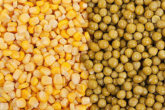 黄色,玉米,青豆