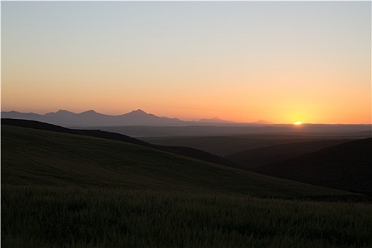 南非,日落