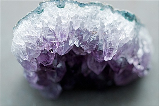 自然,紫水晶,微距