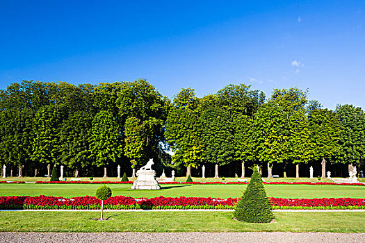 花园,城堡,北莱茵威斯特伐利亚,德国