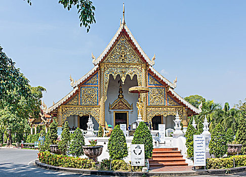 亚洲泰国清迈帕辛寺