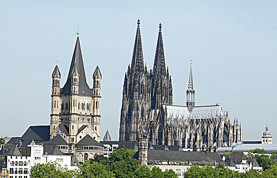 教堂,科隆大教堂,科隆,北莱茵威斯特伐利亚,德国