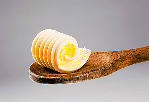 黄油卷,木勺