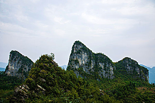 湖北恩施大峡谷地貌