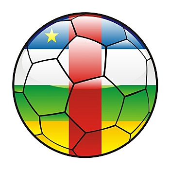 中非,旗帜,足球