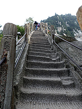 华山登山路