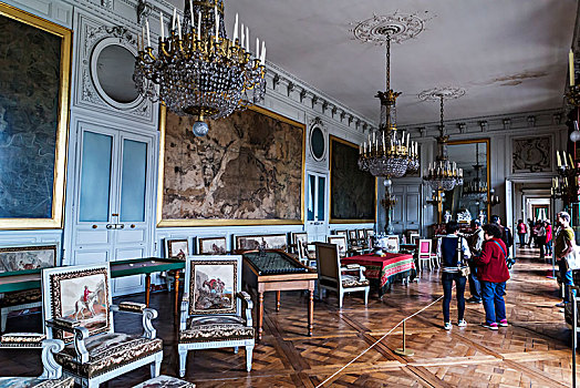 法国贡比涅宫国王套间地图室