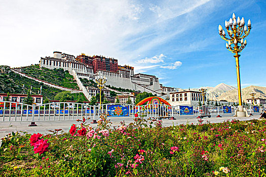 西藏,藏式建筑,宫殿,布达拉宫