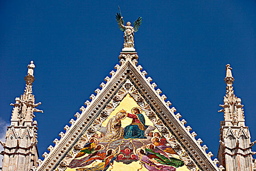 中央教堂,圣母升天教堂,锡耶纳,托斯卡纳,意大利