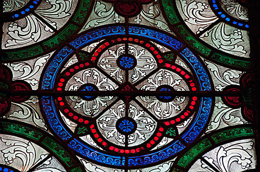 英格兰,肯特郡,坎特伯雷,坎特伯雷大教堂,中世纪,彩色玻璃窗
