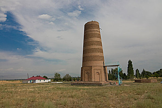 吉尔吉斯斯坦,省,塔,尖塔