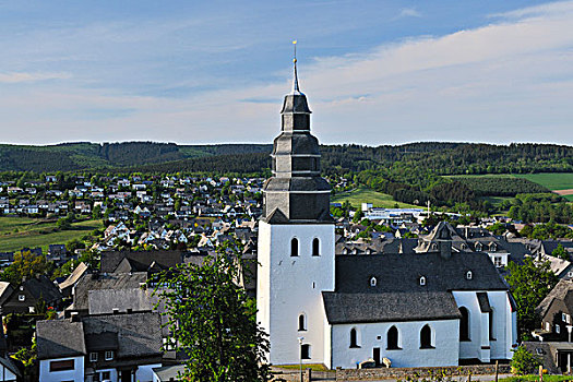 教堂,圣约翰,藻厄兰,北莱茵威斯特伐利亚,德国