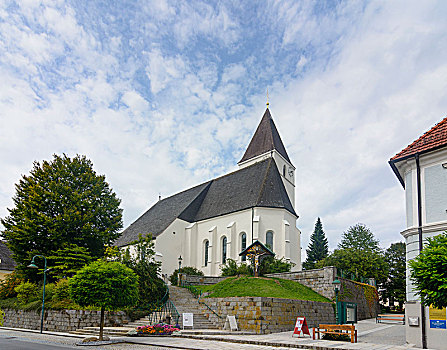 教堂,区域,上奥地利州,奥地利