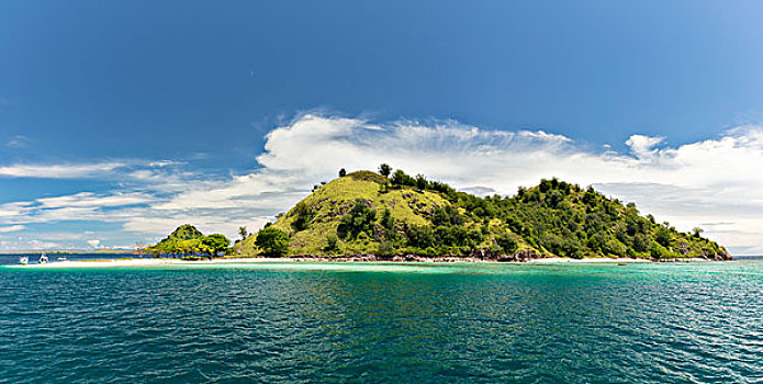 风景,特色,岛屿,海洋,印度尼西亚,科莫多,联合国教科文组织,世界遗产