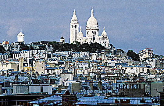 法国,巴黎,圣心教堂