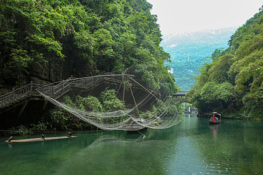 宜昌,三峡人家,长江,运输,航道,民俗,表演,风景,景点,旅游,高山,瀑布,河流,神秘,树木,植被,峡谷,壮观