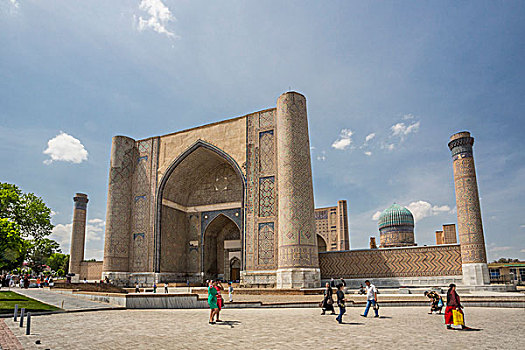 乌兹别克斯坦,撒马尔罕,清真寺