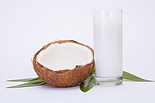 椰子和椰子汁