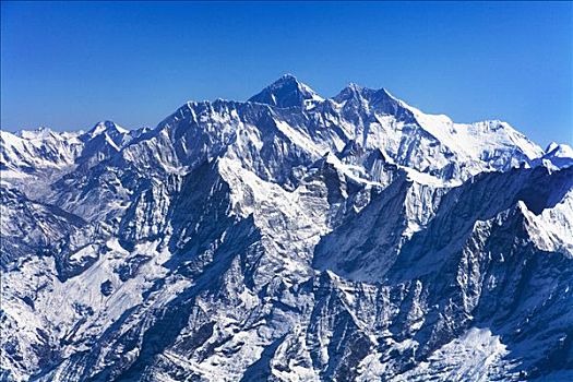 山峦,萨加玛塔国家公园,尼泊尔