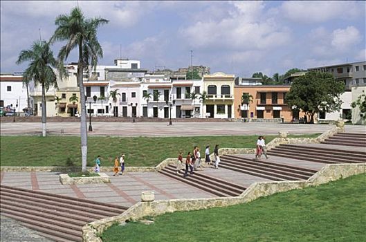 多米尼加共和国,圣多明各,街景