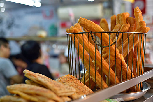 烧饼油条