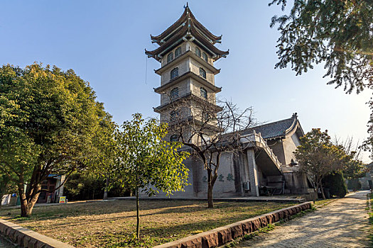 山东省台儿庄古城清真寺宗教建筑