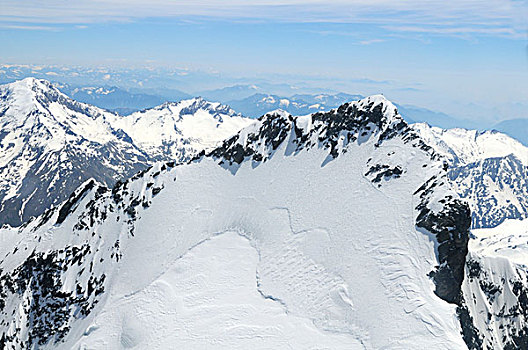 顶峰,山,策马特峰,瓦莱,瑞士,欧洲