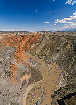 峡谷,安集海大峡谷,红山大峡谷,地貌奇观