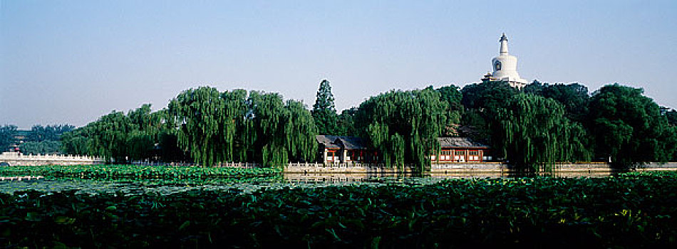 北京北海公园·白塔