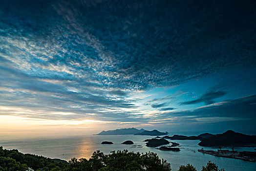 海上日出日出