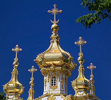 彼得夏宫,宫殿,圣彼得堡,俄罗斯