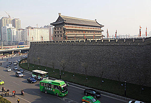 西安城墙北门