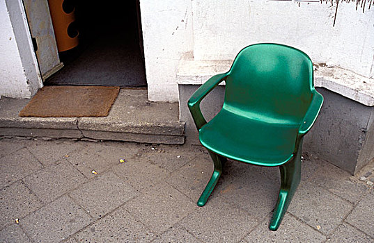 绿色,椅子