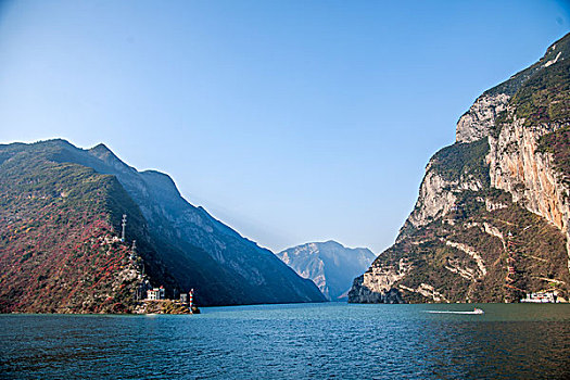 长江三峡巫峡峡谷