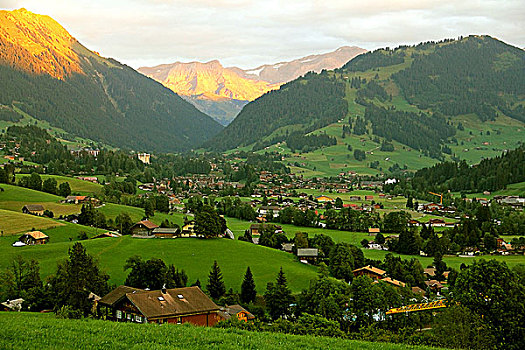 瑞士乡村风光