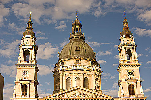 欧洲,匈牙利,布达佩斯,大教堂,文艺复兴,圆顶,设计,1867年