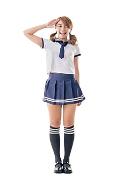 日式,女学生,海军服