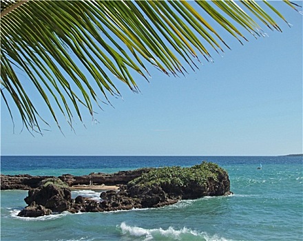 多米尼加共和国,沿岸,风景