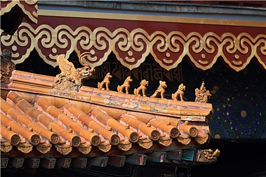 喇嘛,寺庙,北京,中国