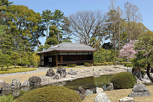 日本,京都,二条城,花园