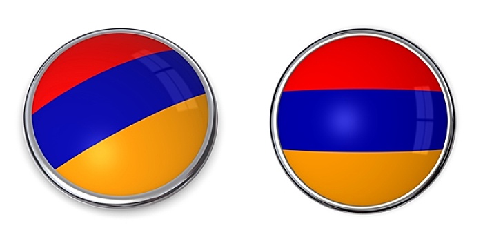 旗帜,扣,亚美尼亚