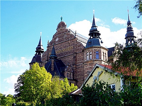 历史建筑,博物馆,斯德哥尔摩,城市