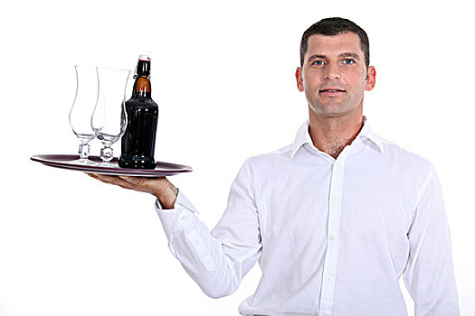 服务员,啤酒瓶