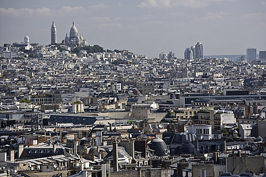 俯视,巴黎,法国
