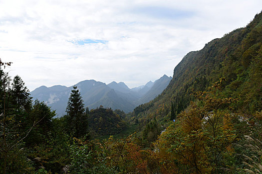 大山秋季风景