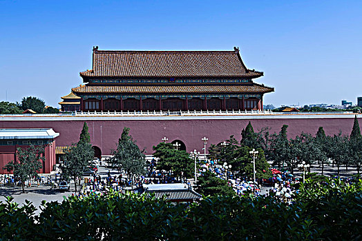 北京故宫端门