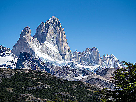 山,风景,视点,洛斯格拉希亚雷斯国家公园,巴塔哥尼亚