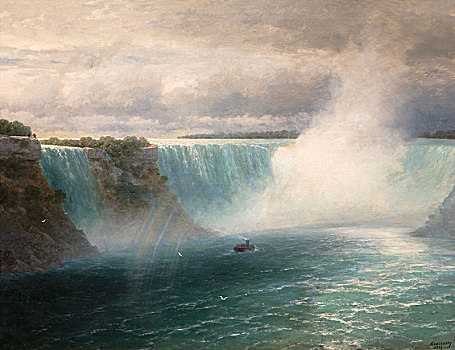 尼亚加拉瀑布,1893年